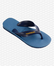 Load image into Gallery viewer, HAVAIANAS KIDS MAX NAVY BLUE/BLUE STAR/WHITE
