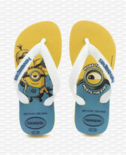 Load image into Gallery viewer, HAVAIANAS MINIONS YELLOW CITRIC/WHITE