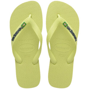 Havaianas Brasil Logo Matcha Green