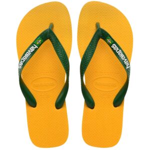 Havaianas Brasil Logo Pop Yellow