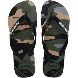 Havaianas Top Camu Green Olive/Black