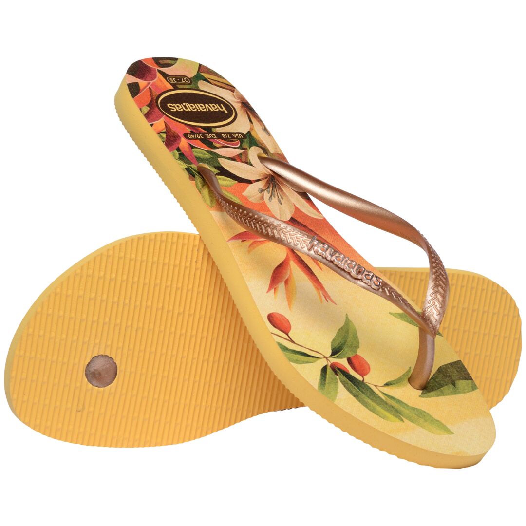 Havaianas Slim Tropical Caja Yellow - Image 4