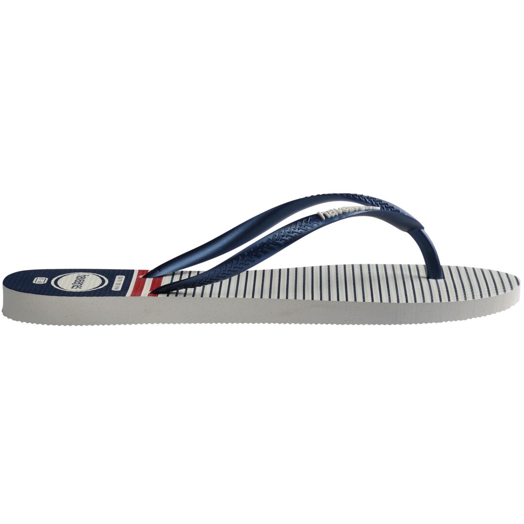 Havaianas Slim Nautical White/Navy/Red - Image 5