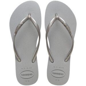 Havaianas Slim Gloss Grey/Ice Gray