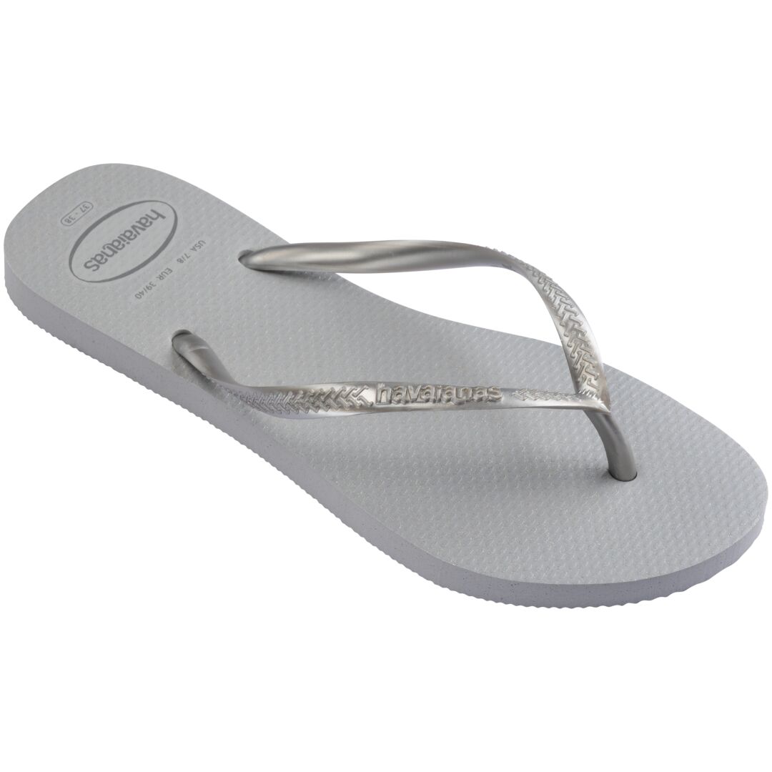 Havaianas Slim Gloss Grey/Ice Gray