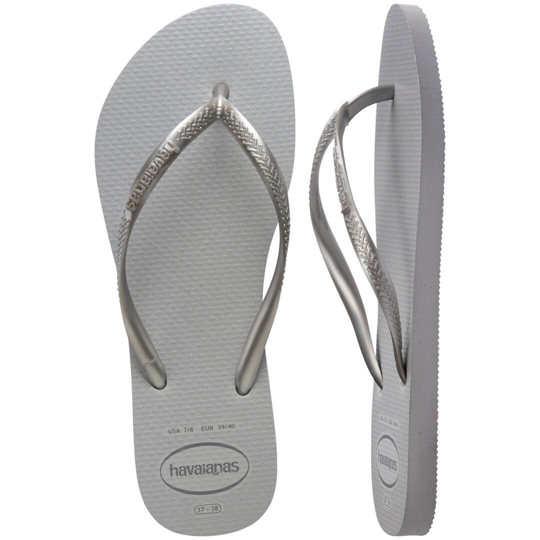 Havaianas Slim Gloss Grey/Ice Gray - Image 3