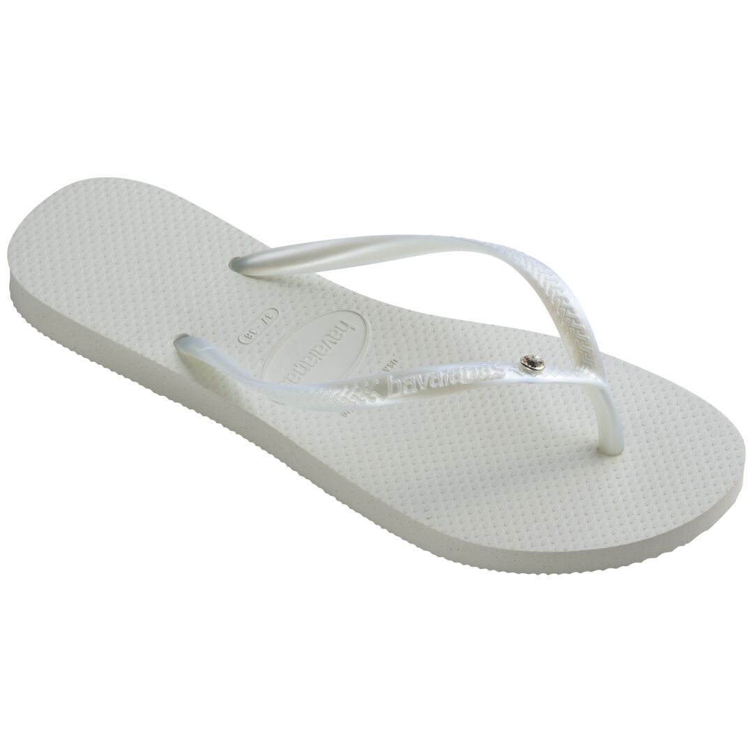 Havaianas Slim Crystal Sw II White