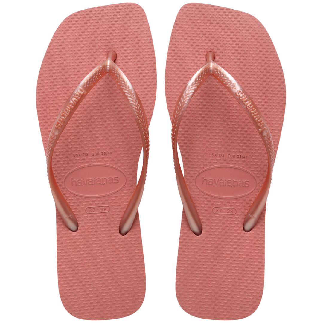 Havaianas Slim Square Black/Red/Grey