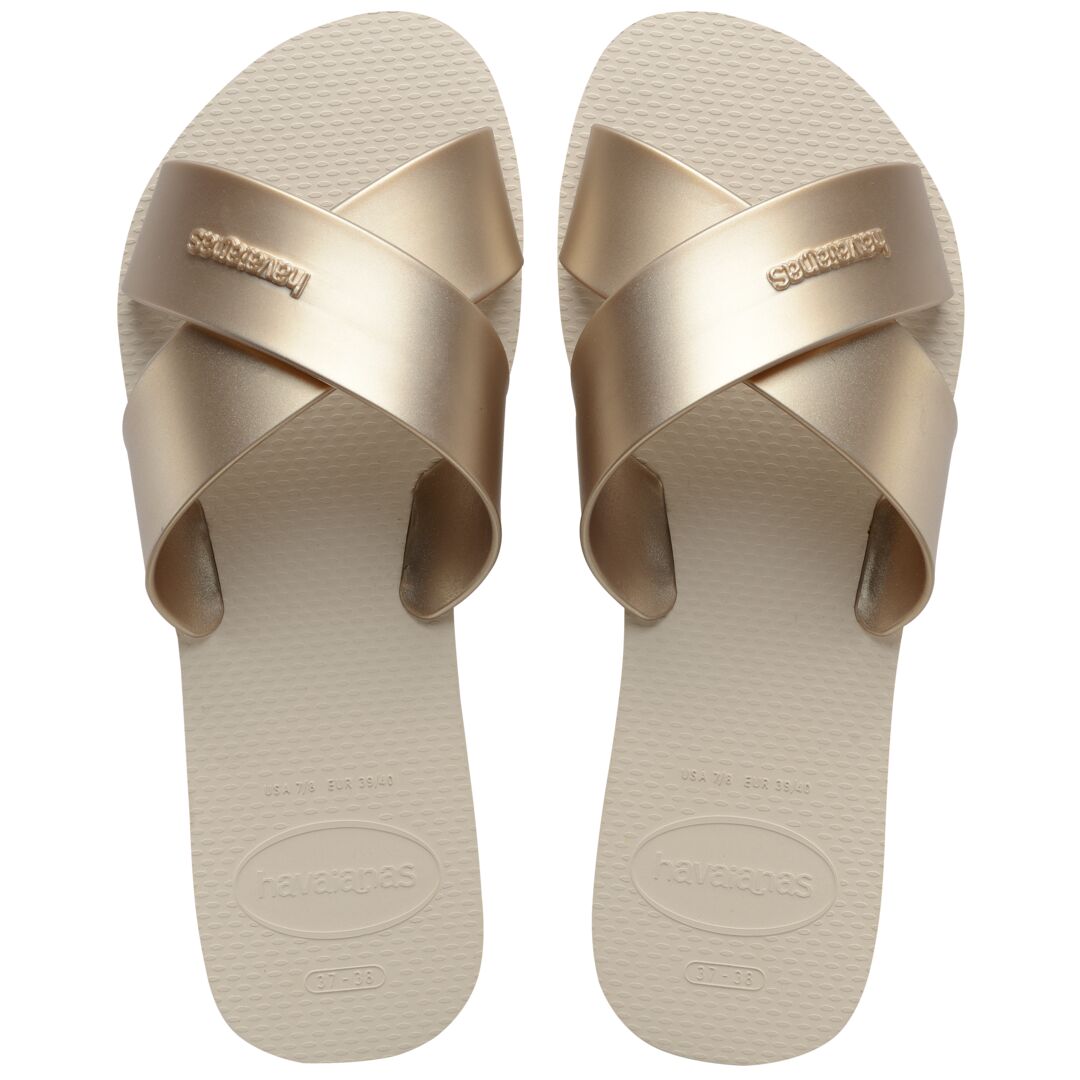 Havaianas Aqua Metallic Beige