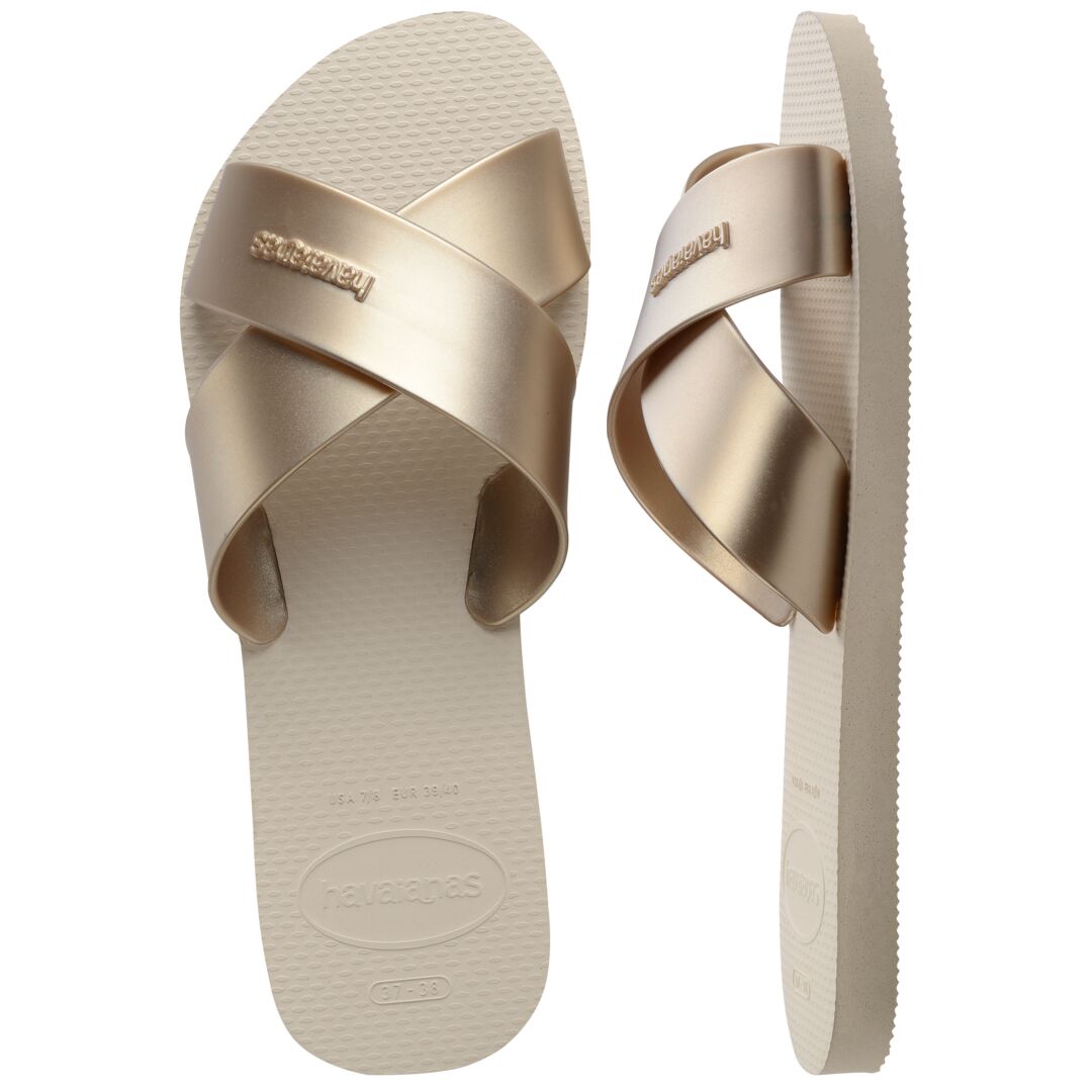 Havaianas Aqua Metallic Beige - Image 3