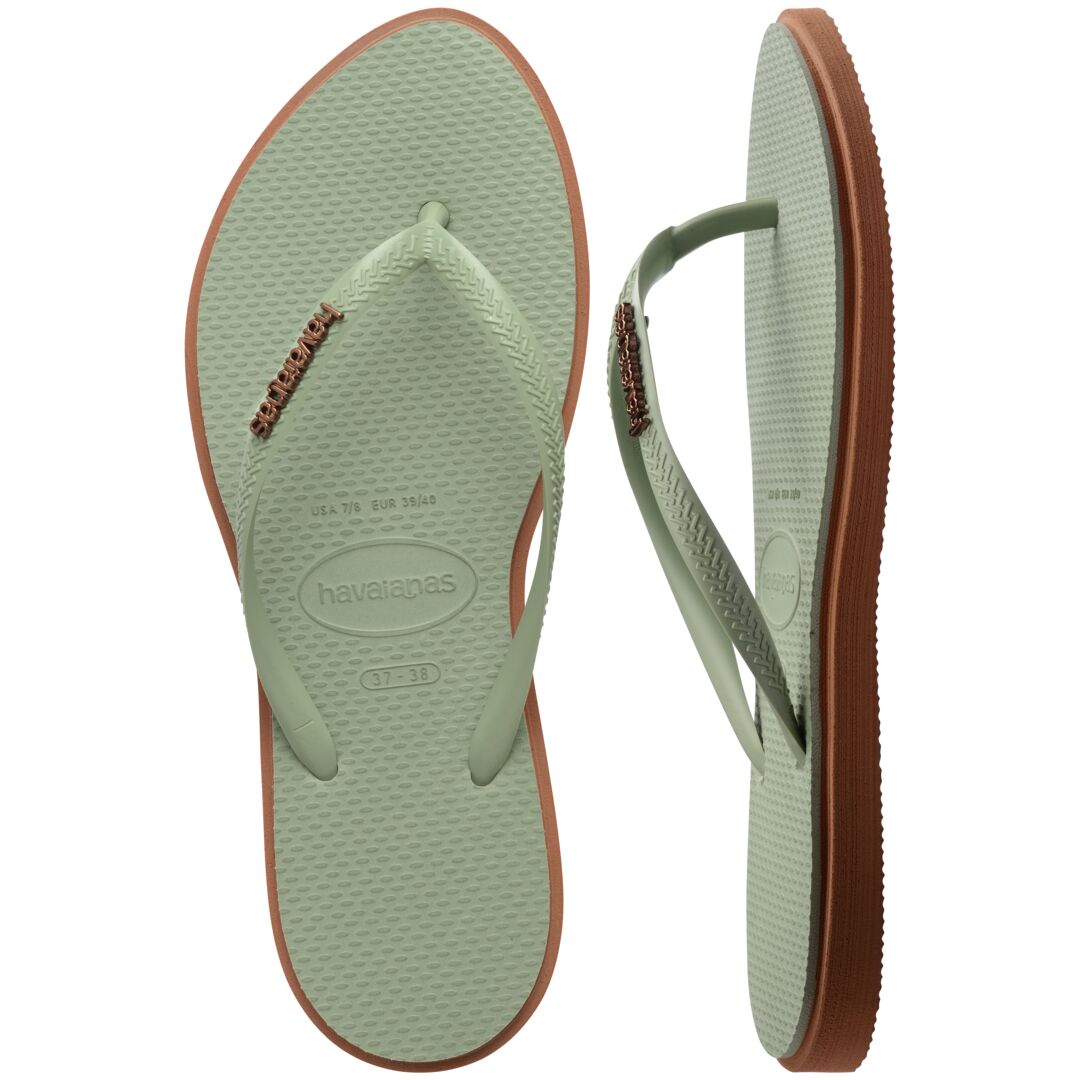Havaianas Slim Point Wht/Navy/Ore - Image 3