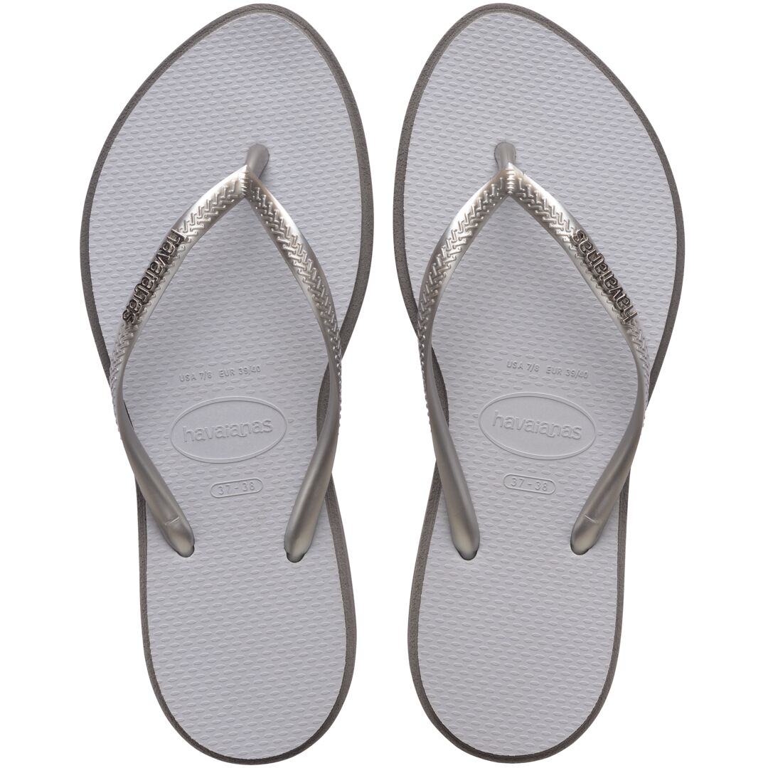 Havaianas Slim Point Steel Gray