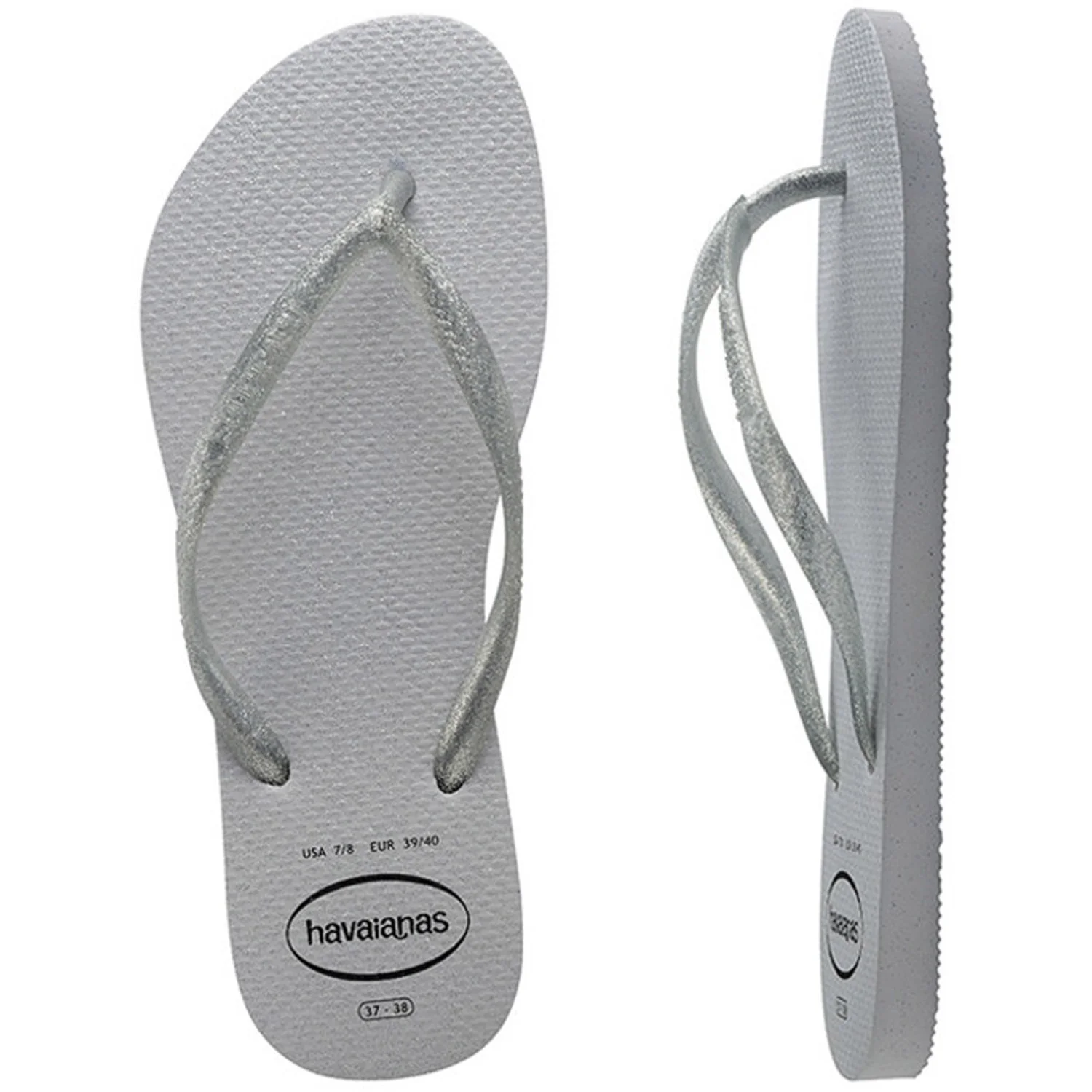 Havaianas Slim Gloss Grey/Ice Gray - Image 3